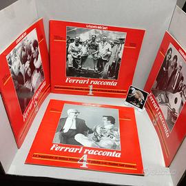 Set 4 volumi Ferrari Racconta 1988 Gazzetta Sport