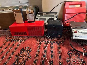radio  e registratori vintage