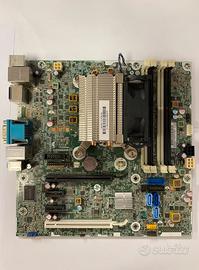 Stock di schede madri e processori intel