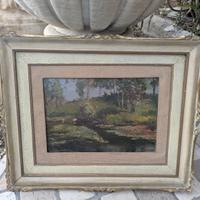 Olio su tela Libano Cesare