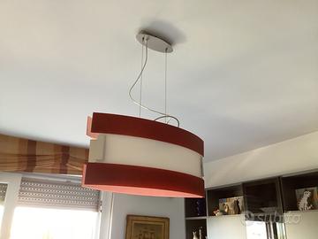 Lampadario moderno in vetro