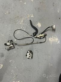 Impianto freno completo AJP Aprilia 50 Motard