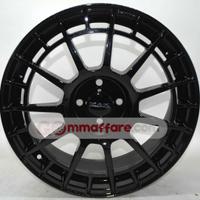 4 cerchi lega nuovi 4x100 r17 nero lucido lt2991