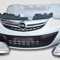Paraurti anteriore e posteriore bianchi Opel Corsa