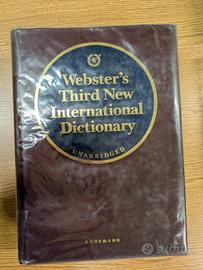 Webster Third New International Dictionary 