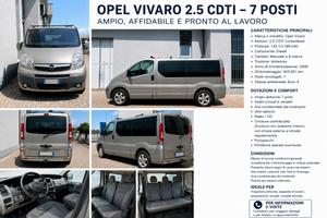 Furgone OPEL VIVARO 2.5 CDTI – 7 POSTI