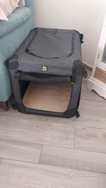 Soft Kennel 72 - Anthracite Trasportino Cane nuovo