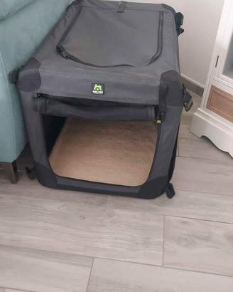 Soft Kennel 72 - Anthracite Trasportino Cane nuovo