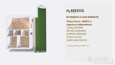 San Sperate. Ultimo trivano al piano terra