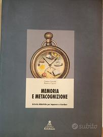 testo Memoria e meta cognizione 