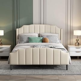 Letto imbottito 140 x 200 cm,