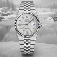Seiko mod Land-dweller white dial