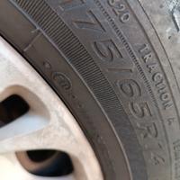 Cerchi in ferro + gomme 175/65/r14