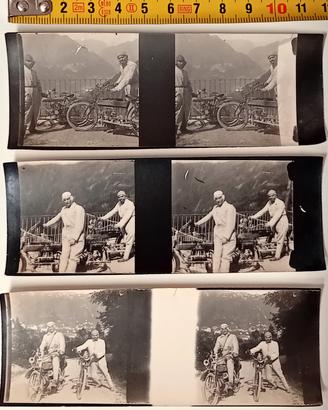 VECCHIE ANTICHE FOTO MOTO D'EPOCA REGNO D ITALIA 