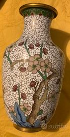 Vaso ‚ cloisonne. Arte orientale