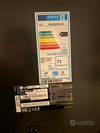 TV LG 43 pollici Full Hd Smart