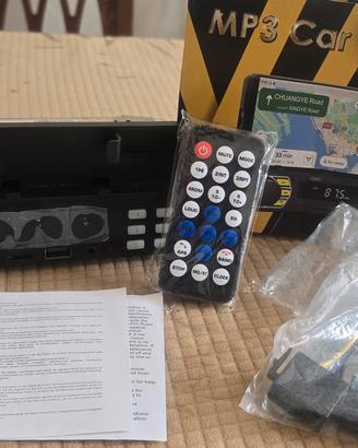 Autoradio Stereo MP3 Car Player D3400 con Supporto