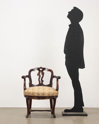 Poltroncina in Stile Barocchetto Inizio XX Secolo