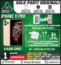 Iphone 11 pro 64gb oro - totalmente originale