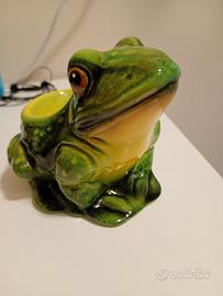 Posacenere Rana Ceramica Deruta 