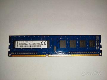 RAM Kingston 4gb 1Rx8 PCL3 - 12800U ACR16D3LU1KBG