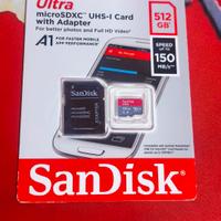 Micro Sd Sandisk 512Gb