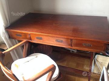 Scrivania e Sedia stile Marina (da imbarcazione