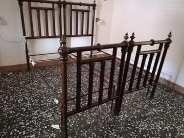 Letto tubolare in ferro dell' 800