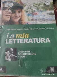 libri scolastici superiori la mia letteratura 
