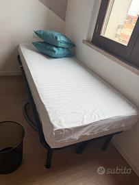 Rete e materasso singolo