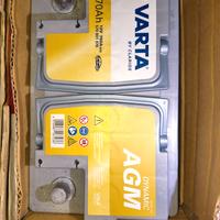 Batteria VARTA 12v AGM A7 70AH 760A Audi A3