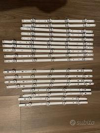 barre strip led per tv lg 50