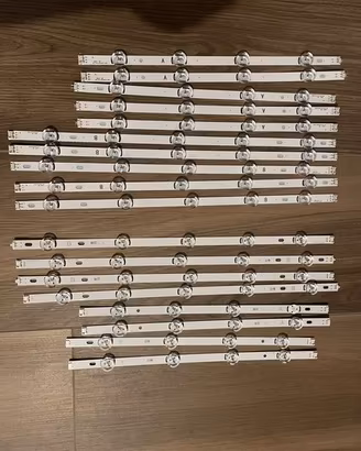 barre strip led per tv lg 50