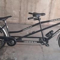 BICI BICICLETTA TANDEM NERO 26" TRESOLDI USATA POC