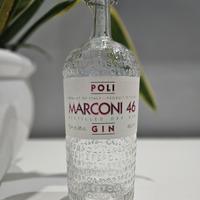 Bottiglia Gin Poli Lampada Bicchiere Vetro vuota 4