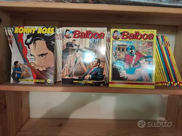 COLLEZIONE FUMETTI BALBOA RONNY ROSS  COMPLETA