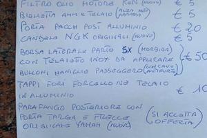 Acessori e ricambi per YAMAHA TENERE 700