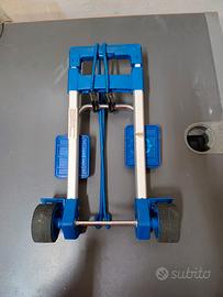 carrello portapacchi pieghevole estensibile allumi