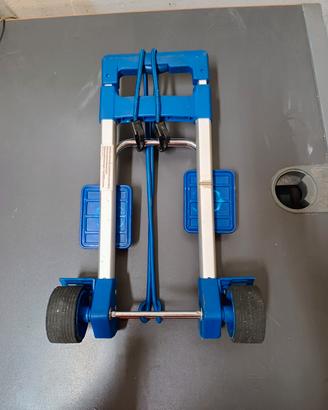 carrello portapacchi pieghevole estensibile allumi