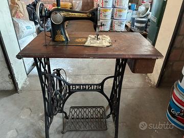 Tavolino  Singer originale anni 20