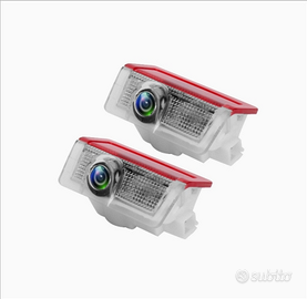 Luci LED Mercedes logo 3d