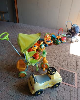 giochi e passeggini bambini 