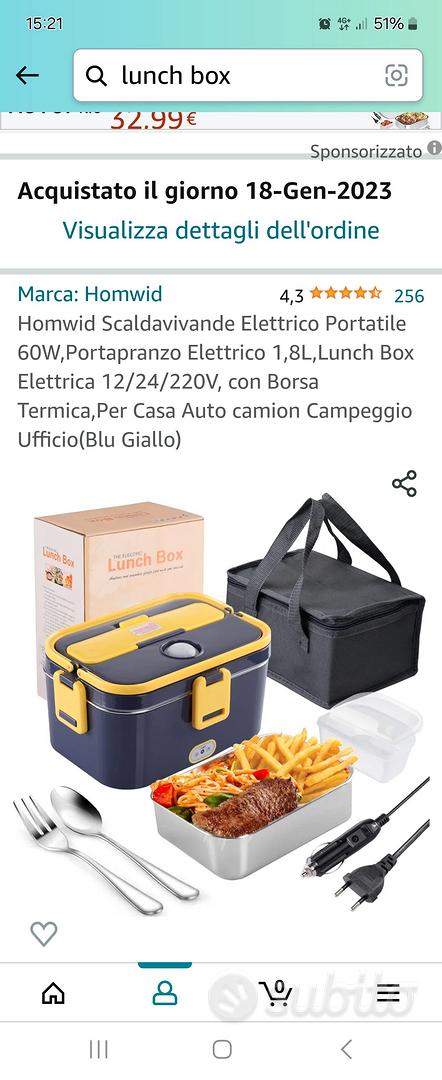Scaldavivande - porta pranzo- lunch box - Arredamento e Casalinghi In  vendita a Verona