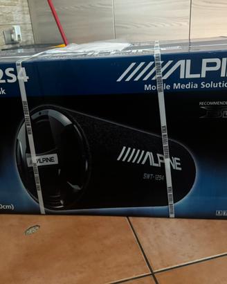 Subwoofer  alpine swt-12s4
