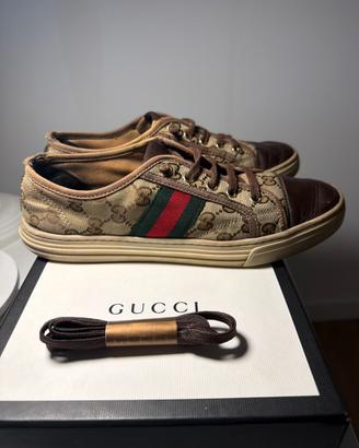 🔥💥Gucci SNEAKERS 39,5 GG Canvas Web Stripe UNISEX