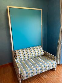 Letto a scomparsa Clei con divanetti