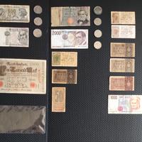 LOTTO MONETE E BANCONOTE