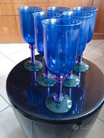 Set bicchieri a calice Guzzini