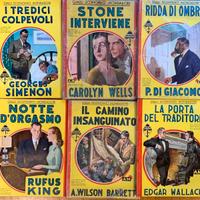 Gialli Mondadori prima e seconda serie 1930/1950