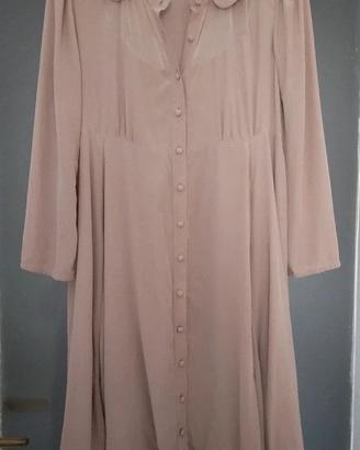 Abito chemisier 100% seta, cerimonia Tara Jarmon